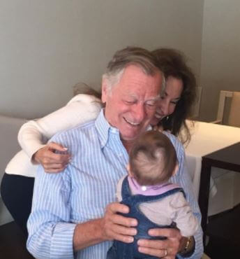 Helmut Huber and his wife Susan Lucci are the grandparents of their five grandkids.